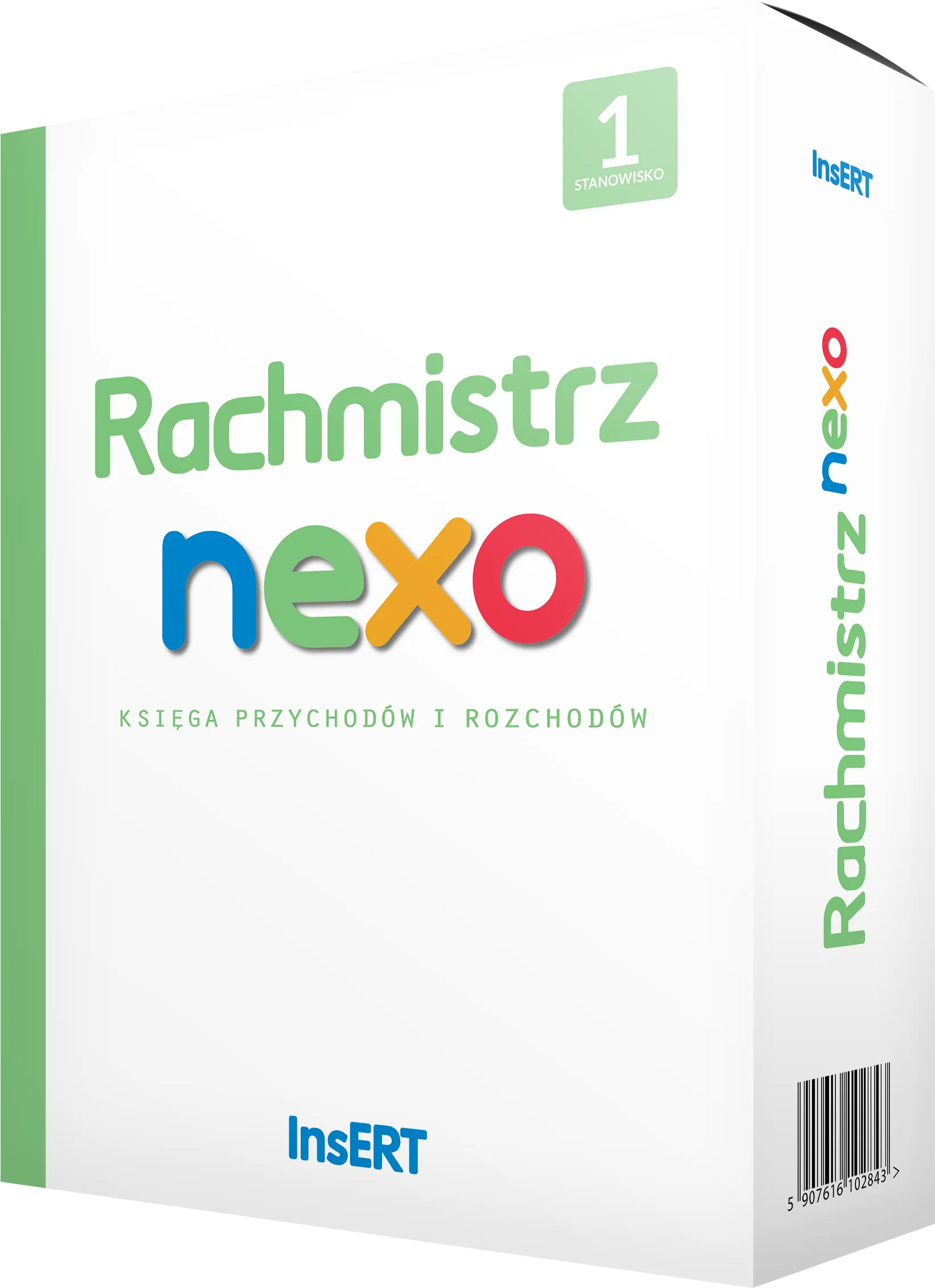Pudełko Rachmistrza nexo w wariancie 1 stanowisko.