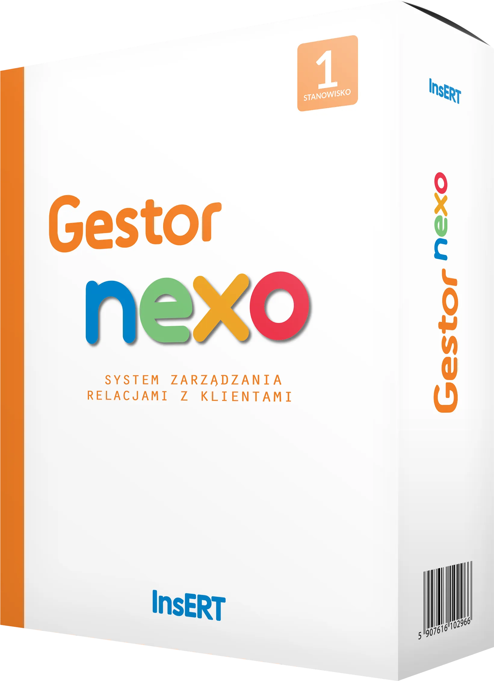 Pudełko programu Gestor nexo.