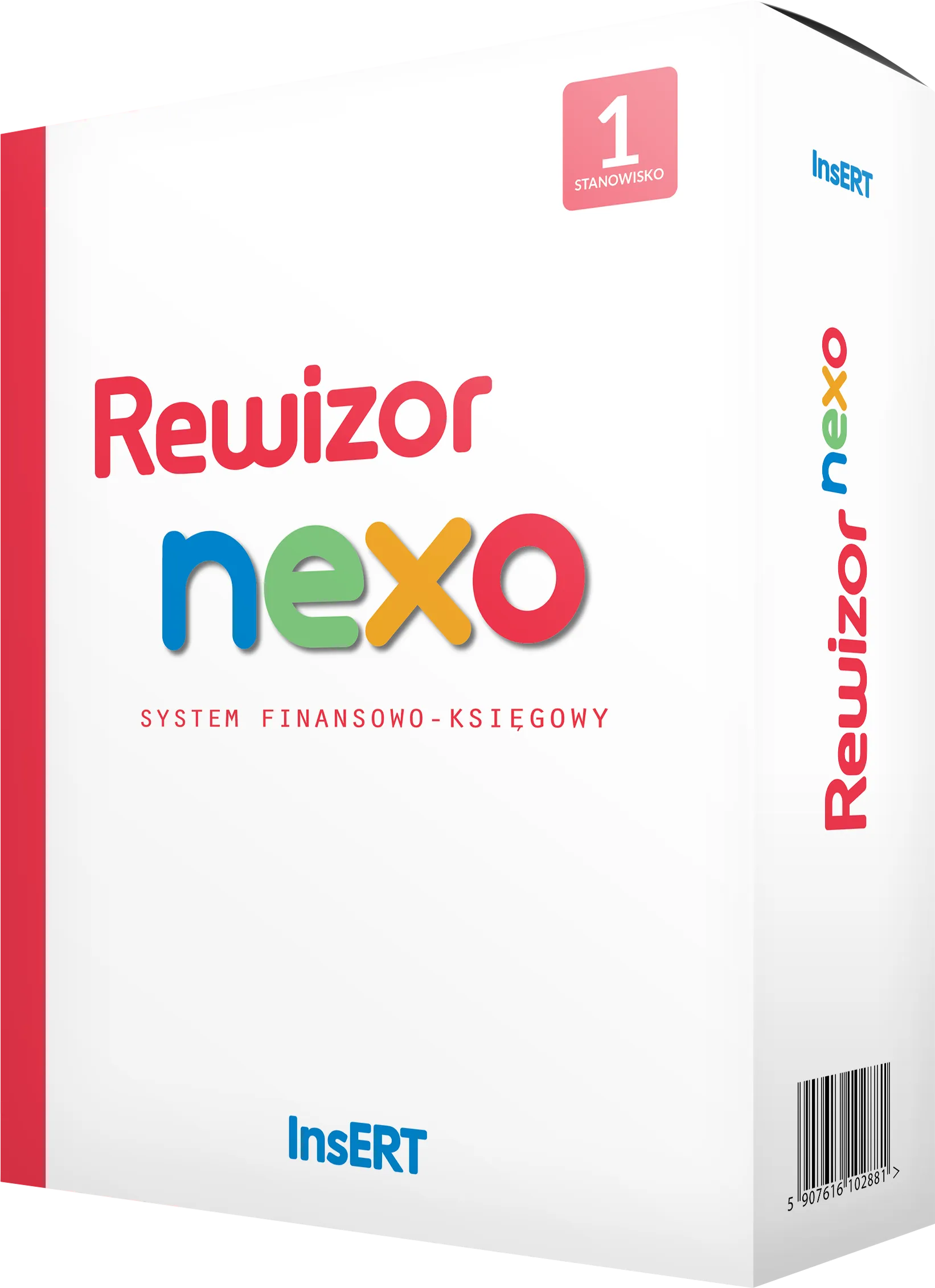 Pudełko Rewizora nexo w wariancie 1 stanowisko.