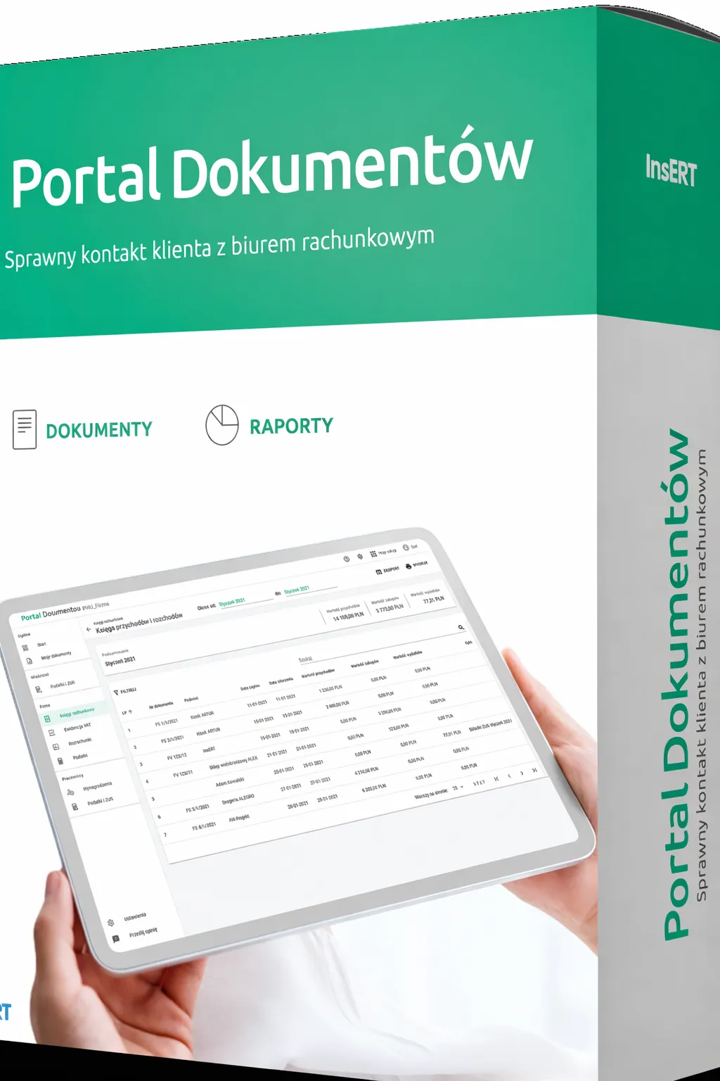 Pudełko produktu Portal Dokumentów.